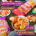 4oz (9-Pack Mac's Chili Lime Pork Skins Party Mix - Chili Lime Flavored Chicharrones Pork Rinds - Party Mix)