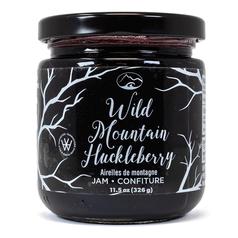 Wild Huckleberry Jam | 11.5 oz / 326 g / 250 ml