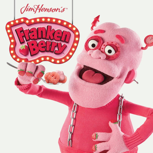 General Mills 9.6 oz Franken Berry Cereal with Monster Marshmallows, Kids Breakfast Cereal, Limited Edition, Made