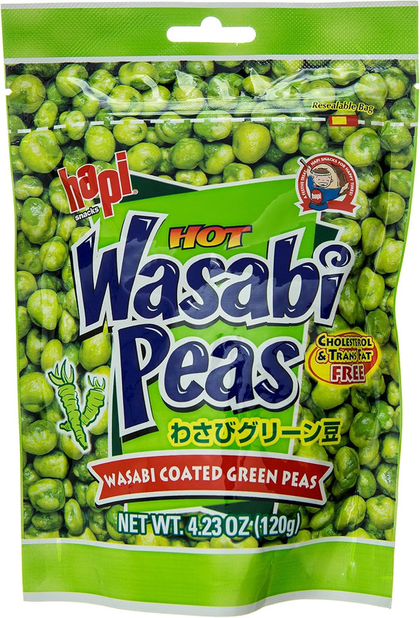 HAPI Wasabi Coated Green Peas, 4.23 oz
