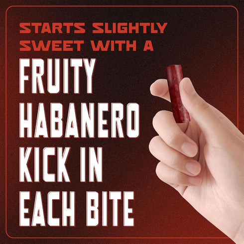 (6.5oz) MaxJerky Kansas City Sweet Heat Beef Stick Bites - High Protein Meat Snack - Spicy Beef Jerky Tender Bites