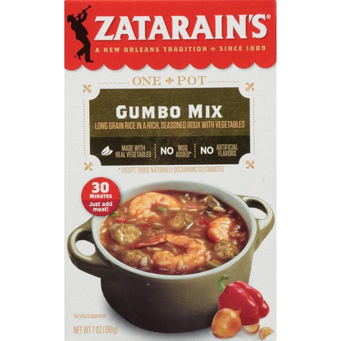 Zatarain's Gumbo Rice Mix, 7 Oz