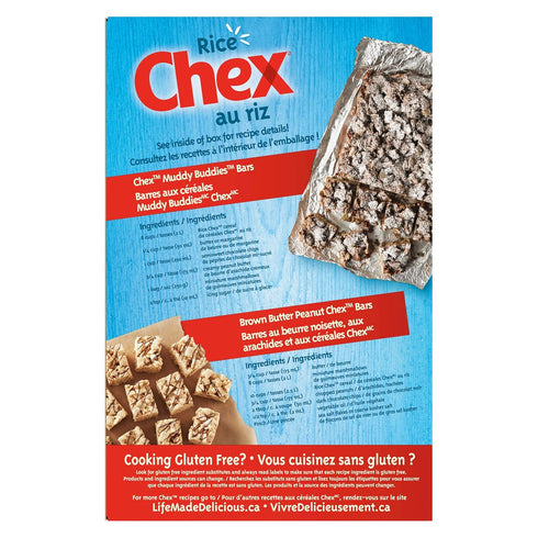 365g/12.8oz, Chex Gluten Free Rice Cereal, (Imported from Canada)