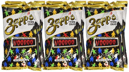 2 oz (Pack 6) Zapps Potato Chips - Voodoo