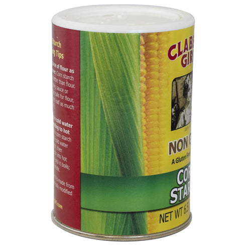 6.5 (Pack 12) Clabber Girl Non-GMO Gluten-Free Corn Starch, Ounce