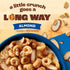 24 oz Cheerios Oat Crunch Almond Breakfast Cereal, Made with Whole Grain, Family Size