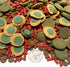 Aquatic Foods Inc. Gourmet Blend of 4-Types of Sinking Spirulina Veggie Wafers. 1/8" x 1/8"