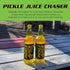 1 6 Pack Pickle Juice Chaser Liter Bottles - For Pickle Backs - Electrolyte Juice for Day & Night Time Cramp Relief