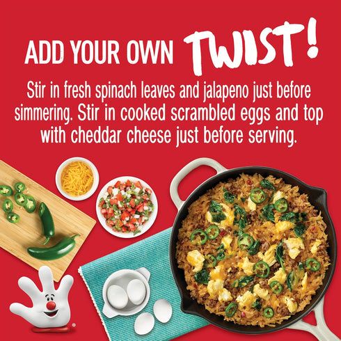 4 oz (Pack 2) Hamburger Helper BREAKFAST Southwest Style Hashbrowns