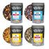 Set, 8 Tiesta Tea - Fruity Tea Sampler Dry Flight Loose Leaf, No Caffeine, Makes Hot and Iced, Assorted Fruit Brews