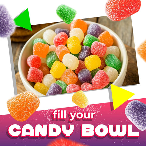 1 Spice Drops Candy | Pound Bag | Assorted Spiced Gum Drops Bulk Jellies | Jelly Drops Candy in Clove, Wintergreen