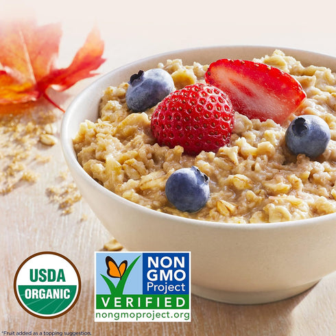 3 Pack, Packets, 32 Count (Pack 1) QUAKER Instant Oatmeal, USDA Organic, Non-GMO Project Verified, Flavor Variety