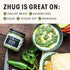 Blank Slate Kitchen Zhug (6 oz) | Spicy Middle Eastern Herby Green Hot Sauce, Vegan & Gluten-free