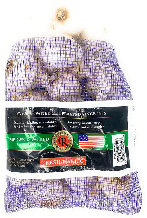 2 Pack 1 Pound Fresh Garlic USA California Heirloom Gilroy Finest