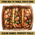 12" 12", Deli Paper Sheets Grease-Resistant, Food-Safe, Non-Stick Wraps for Burgers, Sandwiches, BBQ, Cookies