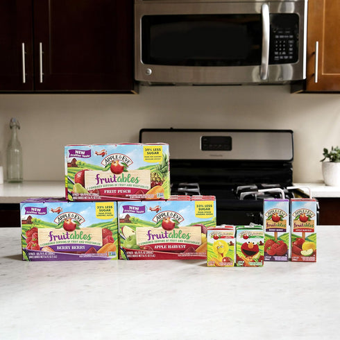 ,6.75 oz (8 count) Apple & Eve Fruitables Fruit and Vegetable, Berry fl