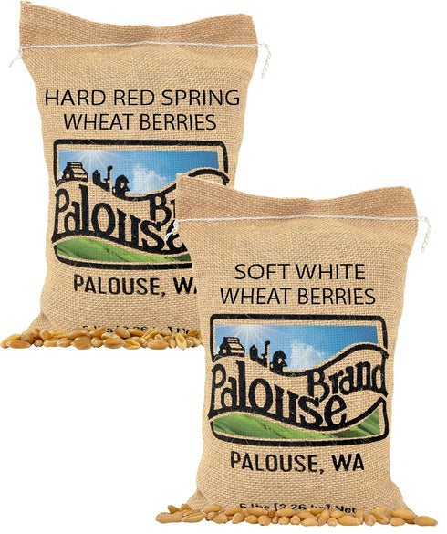 Palouse Brand Certified Glyphosate Residue Free Hard Red Spring and Soft White