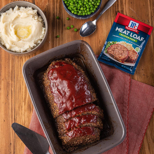 1.5 oz (Pack 12) McCormick Gluten Free Meatloaf Seasoning Mix