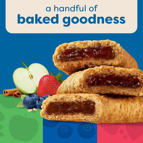 Pack (4 32 Nutri-Grain Soft Baked Breakfast Bars, Kids Snacks, Whole Grain, Variety Boxes, Bars)