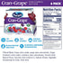 10 Oz 6 Count Ocean Spray Cran-Grape Cranberry Grape Juice Drinks, Fl Bottles