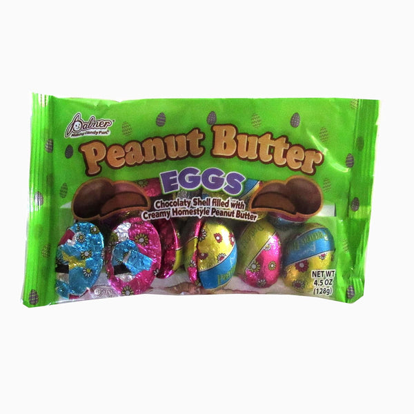 Palmer (1 bag) Easter Peanut Butter Eggs - Chocolaty Shell filled with