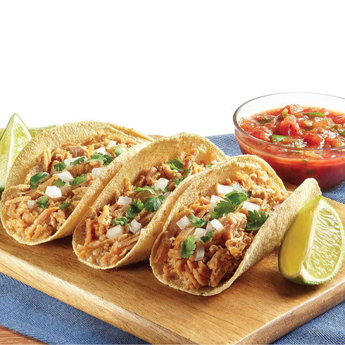 8 oz, Pack 3 Chata Authentic Mexican Carnitas, Slow Cooked Pork