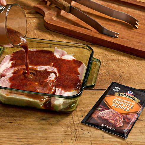 1.13 oz McCormick Grill Mates Chipotle Pepper Marinade Mix