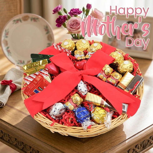 Mothers Day Assorted Chocolate Gift Box Gourmet Chocolate Variety Tray for Mom, Wife & Loved Ones
