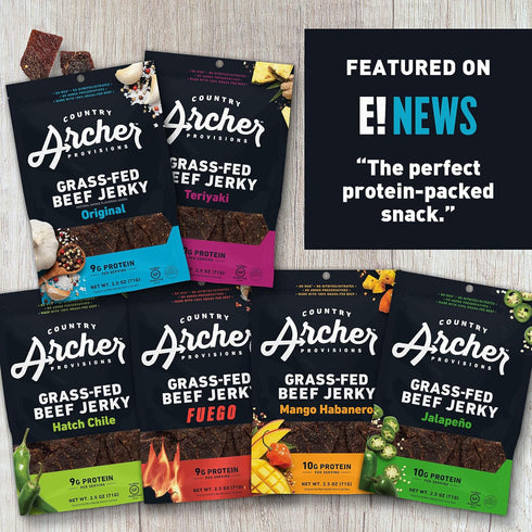 Country Savory Archer Beef Jerky Snack