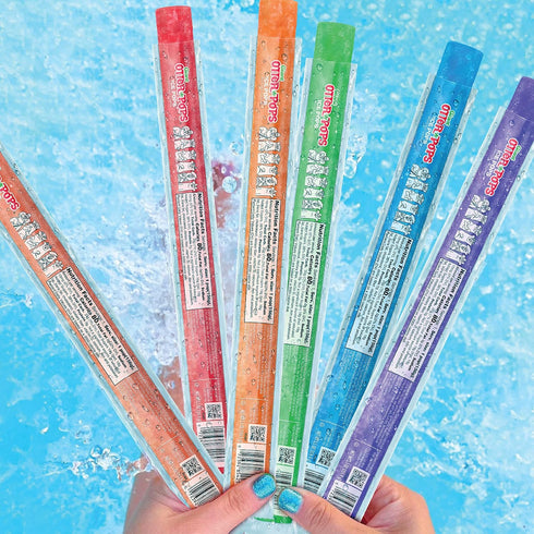 5.5oz, 27 Otter Pops, Giant Original Ice Pops, Six Zippy Flavors