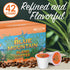 100% 42 Count (Pack 1) Magnum Exotics Coffee, Blue Mountain Blend - Light-Medium Roast, Ground Coffee Pods, Single
