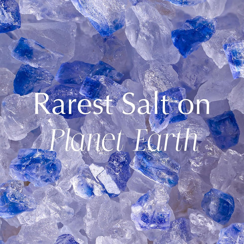 Artaguana 84 1 lb (454g) Sapphire Blue Salt Rare Gourmet Mineral Salt with Trace Minerals | Hand-Harvested & Unrefined