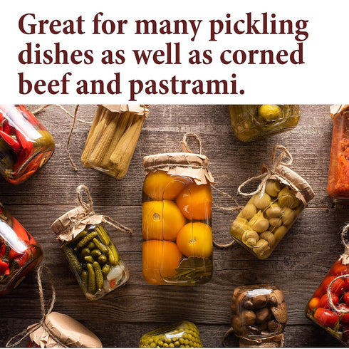 The Spice Way Pickling Spice, 4 oz seasoning made from spices for pickles, canning, corned beef, pastrami