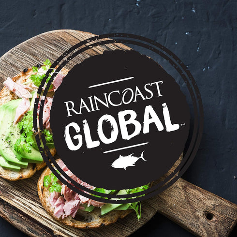 Pack 6 2.6oz Raincoast Trading Global Wild Skipjack Tuna Pouches Thai Chili Wild Caught Certified Sustainable Pole