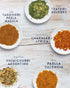 Set 5 Set TIMBER TASTE World Spice Gift for Women - Exotic Gourmet Spices from Around the World | Seasoning Gift