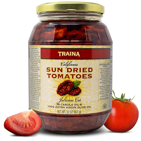 SDT (32 oz, Sun Dried Tomatoes in Oil (32 oz, California Sun
