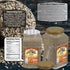 28 80oz (5lbs) 2.27kg Rani Black Pepper Coarse Ground Mesh (Table Grind) Bulk PET Jar ~ All Natural | Vegan | Gluten
