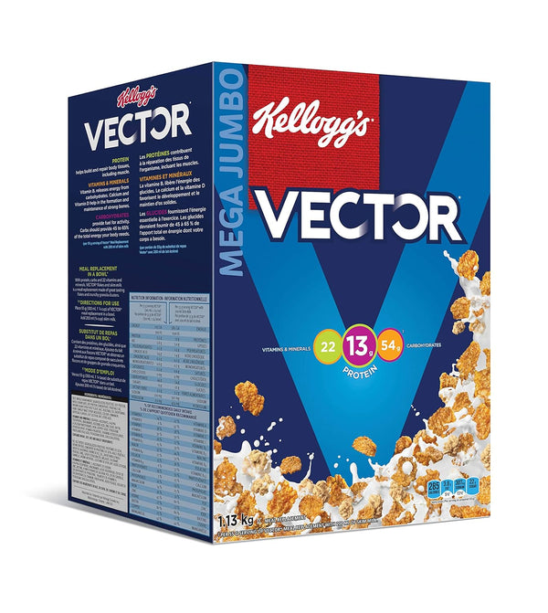Kellogg's Vector Meal Replacement Cereal, 1.13 Kg/2.5lbs