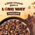 24 oz Cheerios Oat Crunch Chocolate Breakfast Cereal, Made with Whole Grain, Family Size