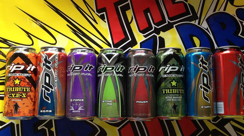 TAOindustry 16 oz (16 Rip It Energy Drink Variety, Cans)