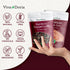 12 oz 2 lb 2-Set Pack Viva Doria Rainbow Peppercorns Blend & Himalayan Pink Salt, Coarse Grain, Steam Sterilized Mixed