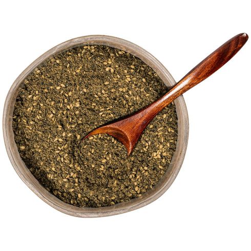 Zaatar - Mediterranean Salt Free Za'ater Seasoning with Genuine Hyssop - 7.0 OZ