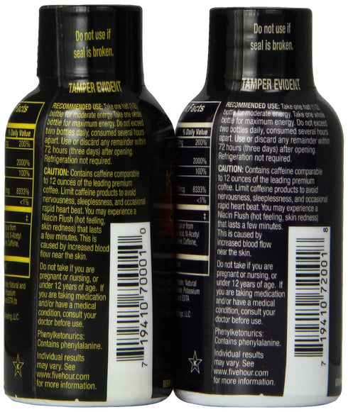 5 Pack Hour Energy Extra Strength Variety