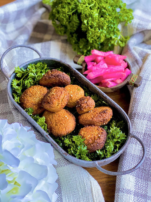 Tazah Falafel Mix, 7oz (200g), Delicious Vegetarian Crunch Patties Powder Mix