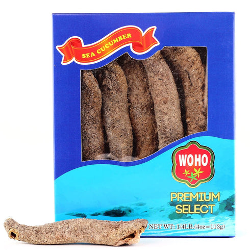 WOHO Alaska Wild Caught Red Sea Cucumber Large - 4 Oz