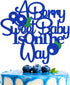 A Berry Sweet Baby is on the Way Cake Topper Blueberry Baby