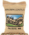 Palouse Brand Certified Glyphosate Residue Free Brown Lentils | 5 LBS |