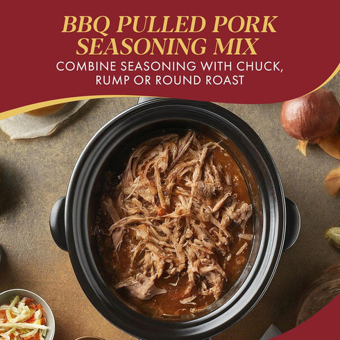 1.5 (Pack 12) Crock-Pot BBQ Pulled Pork Seasoning Mix, Ounce