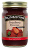 Dillman Farm All Natural Seedless Strawberry Preserves - Gluten-Free, Non-GMO, Vegan, Kosher,