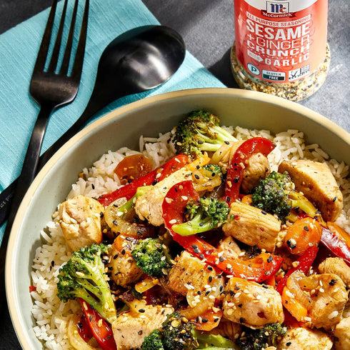 McCormick All Purpose Seasoning, Sesame and Ginger Crunch with Garlic, 4.77 oz